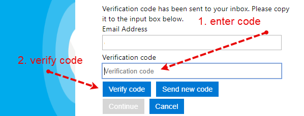 Enter Verification Code